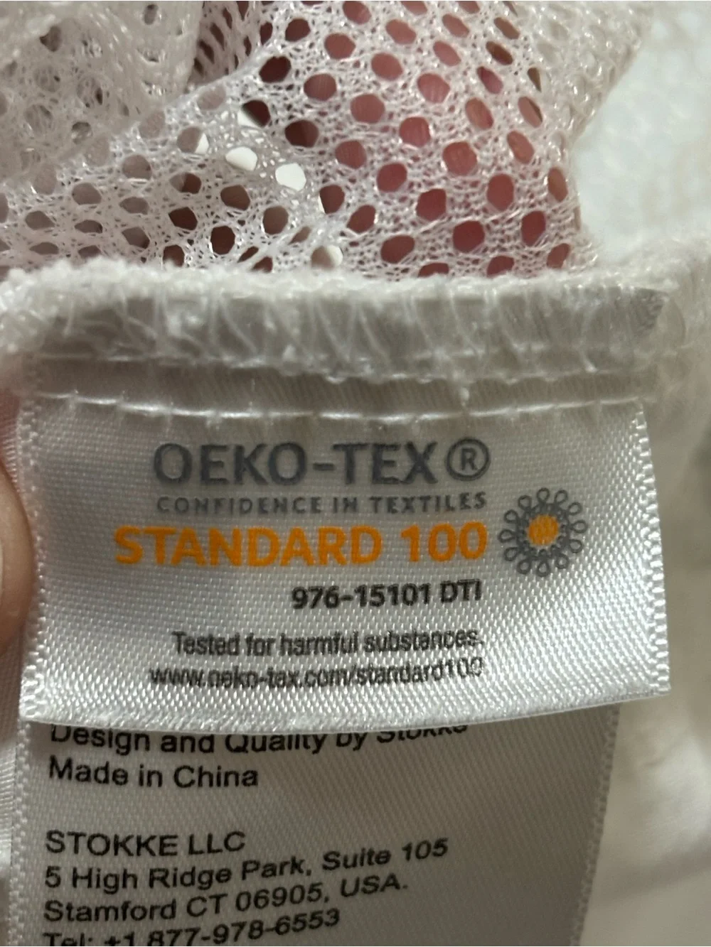 STOKKE Baby Bassinet Fitted Sheet Set – 2 Pack, Pink & White, 100% Cotton V3